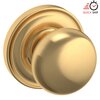 Satin Brass Lifetime Finish-044