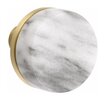 White Marble Knob