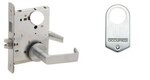 Schlage L9496L 06B Privacy with Deadbolt and Occupancy Indicator Mortise Lock with 06 Lever and B Rose Less Standard Cylinder
