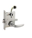 Schlage L9092BELEU 07B RX Electrically Unlocking or Locking Outside Cylinder and Outside Lever Mortise Lock with 07 Lever and B Rose without Small Format Interchangeable Core & RX Switch