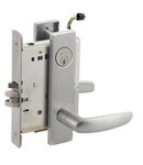 Schlage L9092RELEU 07L RX Electrically Unlocking or Locking Outside Cylinder and Outside Lever Mortise Lock with 07 Lever and L Escutcheon with Full Size Interchangeable Core & RX Switch