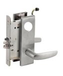 Schlage L9092LELEU 07N Electrically Unlocking or Locking Outside Cylinder and Outside Lever Mortise Lock with 07 Lever and N Escutcheon Less Standard Cylinder