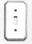 Omnia 8014/S Traditional Single Toggle Switch Plate