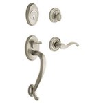 Baldwin 85315.RDBL Estate Logan Double Cylinder Handleset for Right Handed Doors