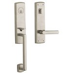 Baldwin 85387.RENT Estate Soho Single Cylinder Handleset for Right Handed Doors