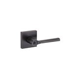 Kwikset 740LSL SQT SMT Lisbon Keyed Entry Leverset with Square Rosettes with SmartKey