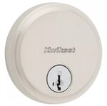 Kwikset 258 SMT Hometown Low Profile Round Single Cylinder Deadbolt with SmartKey