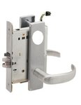 Schlage L9092LELEU 17L Electrically Unlocking or Locking Outside Cylinder and Outside Lever Mortise Lock with 17 Lever and L Escutcheon Less Standard Cylinder