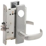 Schlage L9070L 17N Classroom Mortise Lock with 17 Lever and N Escutcheon Less Standard Cylinder