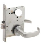 Schlage L9070L 17A Classroom Mortise Lock with 17 Lever and A Rose Less Standard Cylinder