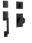 Baldwin FDLAJXCONCFR Reserve La Jolla Dummy Handleset with Contemporary Knob and Contemporary 5 Inch Rosette