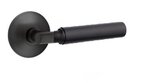 Emtek T-Bar Smooth 5107 Select Brass Passage Leverset with Modern Rosette for Left Handed Doors product
