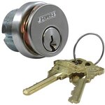 Schlage 30-001 C 1-1/4 Inch Mortise Cylinder with "C" Keyway