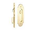 Emtek 2045 #8 Classic Arched Privacy Pocket Door Mortise Lock for 1-3/8&quot; Thick Doors