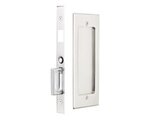 Emtek 2116 Modern Rectangular Dummy Pocket Door Mortise Lock for 1-3/8&quot; Thick Doors