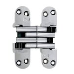 Soss 218IC 1-1/8" x 4-5/8" Heavy Duty Invisible Spring Hinge for 1-3/4" Doors
