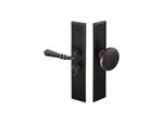 Emtek 2291 Rectangular Style Mortise Screen Door Lock - Right Handed