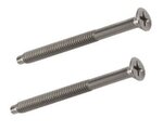 Kwikset 85202 Signature Lever Thick Door Screw Pack for Functions 720, 730 and 740 for Doors 2 to 2-1/4 Inches Thick