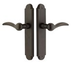 Emtek 4045 10 Inch Stretto Sandcast Arched Narrow Trim Dummy Set