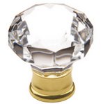 Baldwin 4325 1-3/4 Inch Diameter Crystal Cabinet Knob