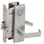 Schlage L9070R 06N Classroom Mortise Lock with 06 Lever and N Escutcheon with Full Size Interchangeable Core