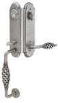 Emtek 460111 Lafayette Monolithic Full Dummy Handleset