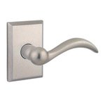 Baldwin HD.ARC.R.RSR Reserve Arch Single Dummy Right Handed Lever with Rustic Square Rosette