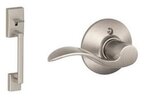 Schlage FE285 CEN/ACC Century Lower Handleset with Accent Lever for Right Handed Doors