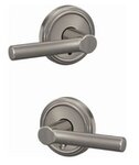Schlage Custom FC172BRW/IND Broadway Dummy Leverset with Indy Decorative Rosette (2 Single Dummies)