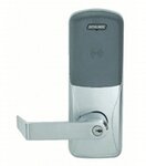 Schlage Electronic CO200CY70PRRHO Standalone Electronic Cylindrical Classroom / Storeroom Lock with Proximity Reader and Keypad and Rhodes Lever