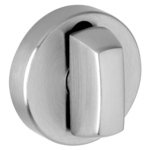 Baldwin 6760 Turnpiece with Round Backplate for Doors up to 3 Inches Thick