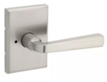 Kwikset 730TDL REC Trafford Privacy Leverset with Rectangular Rosettes