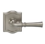 Omnia 785ARPR Privacy Leverset with Arched Rosette From the Prodigy Collection