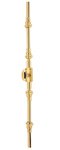 Baldwin 8106.R8LK Right Handed Cremone Bolt with Ornamental Covers for 8' Doors