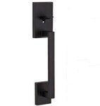 Kwikset 814SCE Passage San Clemente Handleset with No Deadbolt or Interior Trim