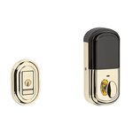 Baldwin 8231.B Estate Evolved Electronic Traditional Single Cylinder Deadbolt for 2-1/8 Inch Bore Hole