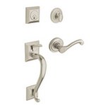 Baldwin 85320.LDBL Estate Madison Double Cylinder Handleset for Left Handed Doors
