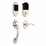 Baldwin 85358.RENT Estate Boulder Touchscreen Single Cylinder Handleset for Right Handed Doors