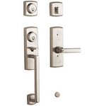 Baldwin 85385.2LH Estate Soho Single Cylinder Two Point Handleset for Left Handed Doors