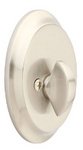 Emtek 8558 Brass Saratoga One Sided Deadbolt
