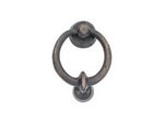 Emtek 86060 4 Inch Bronze Door Knocker with Ring Pull