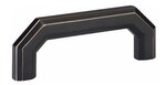 Emtek 86614 Riviera Cabinet Pull 3-1/2 Inch Center-to-Center