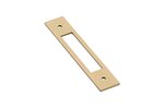 Emtek 86927 Modern Pull Back Plate 12 inches Center-to-Center