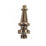 Emtek 97315 Solid Brass Steeple Tip Hinge Finial for 4-1/2 Inch or 5 Inch Solid Brass Heavy Duty or Ball Bearing Hinges