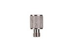 Emtek 97275 Solid Brass Straight Knurled Tip Hinge Finial for 3-1/2 Inch x 3-1/2 Inch Solid Brass Heavy Duty or Ball Bearing Hinges