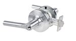 Schlage ALX53P-BRW Broadway Entrance Keyed Entry Door Lever Set