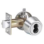 Schlage B250JD Single Cylinder Deadlatch without Full Size Interchangeable Core