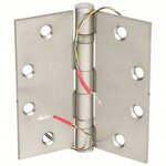 Hager BB1279412 ETW4 4-1/2" x 4-1/2" Full Mortise Standard Weight Ball Bearing 4 Wire Electric Hinge * Not Returnable *