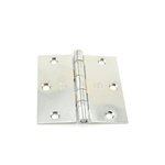 Hager BB1741312 3-1/2" x 3-1/2" Square Corner Ball Bearing Full Mortise Residential Weight Hinge