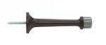 Deltana BDS30U 3-1/4 Inch Baseboard Door Bumper